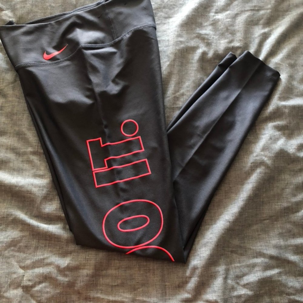 Nike Dri-Fit Tights - "Just Do It"